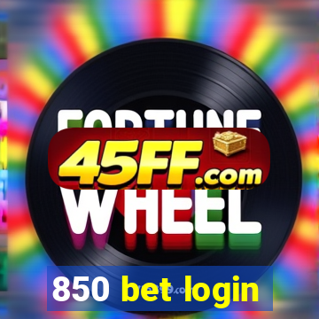 850 bet login